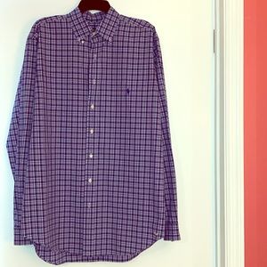 Ralph Lauren polo dress shirt, color Blue